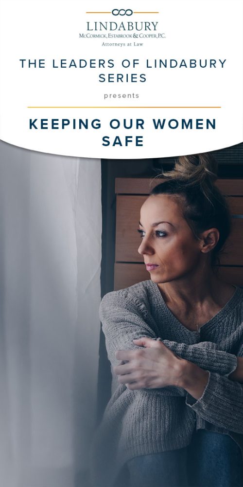 Leaders Of Lindabury Series Present Keeping Our Women Safe Lindabury   Side Banner 500x1000 